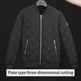 Fashion Cotton Padded Slim fit Autumn Winter Jacket for Men