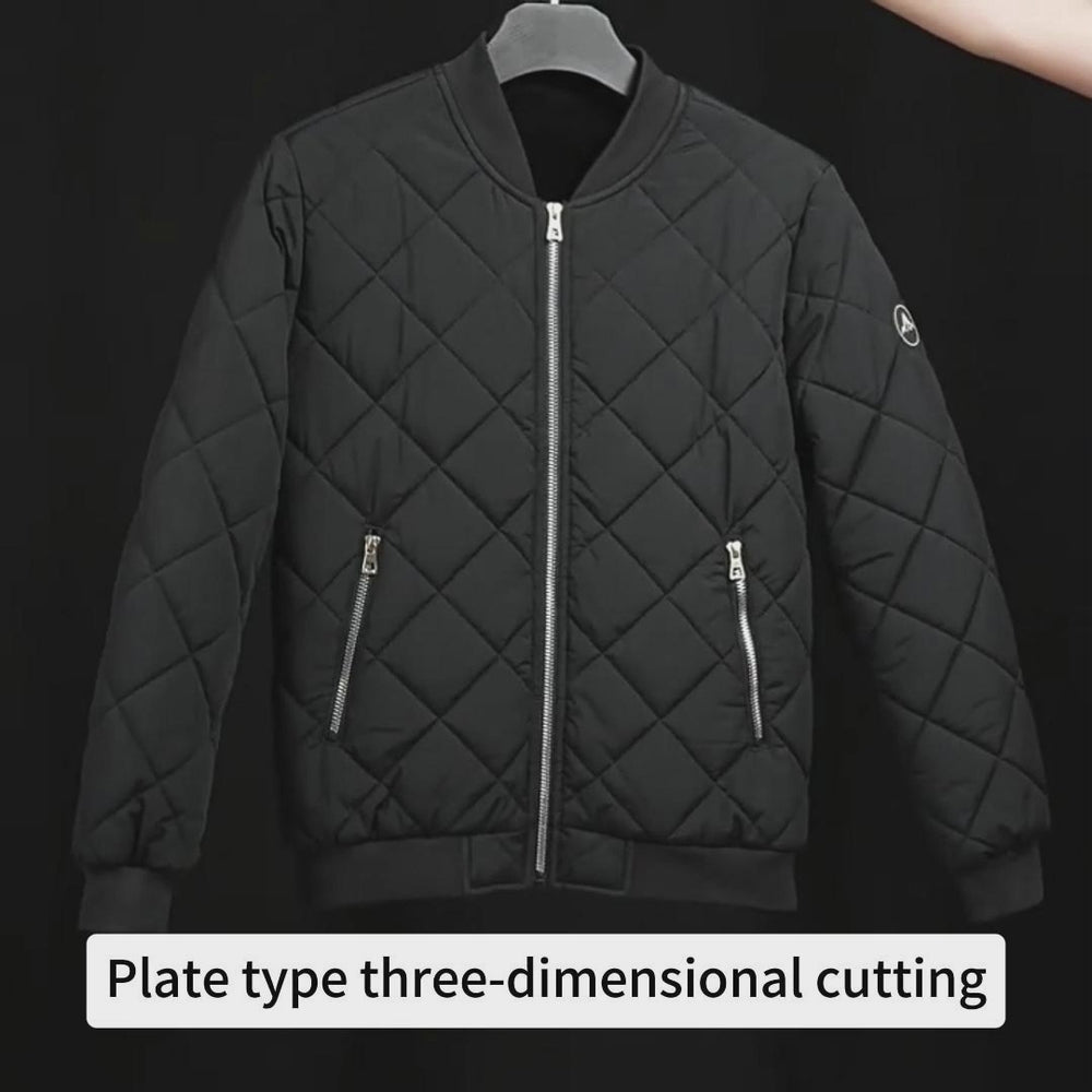 Fashion Cotton Padded Slim fit Autumn Winter Jacket for Men