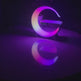 G-Shaped LED Lamp with Bluetooth Speaker & 15W Wireless Charger – App-Controlled Atmosphere Light for Bedroom