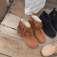 Women's round-toe winter ankle boots product video