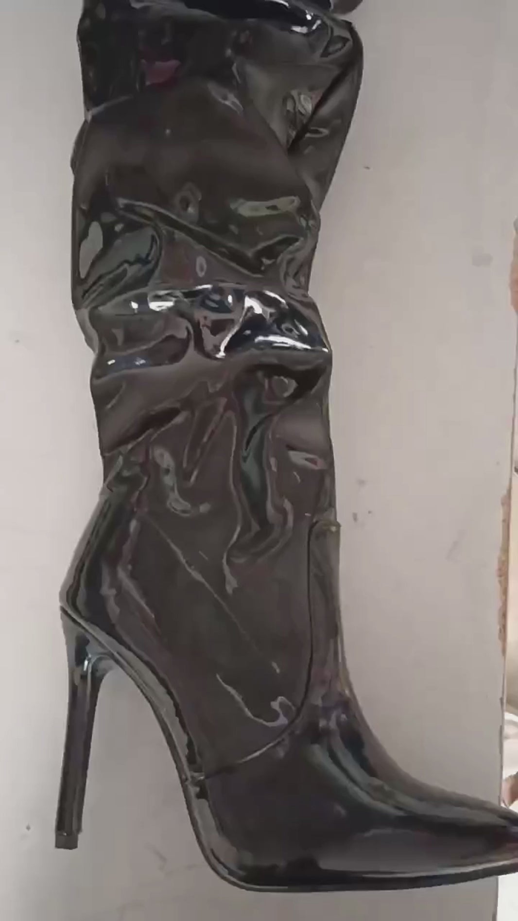 Knee High Long Boots Women Fashion Super High Heel Party Shoes - EX-STOCK Canada