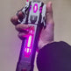 Retractable LED Lightsaber Toy with Sound Effects – 7 RGB Colours, USB-C Rechargeable, Hand Spinner Cosplay Prop for Kids
