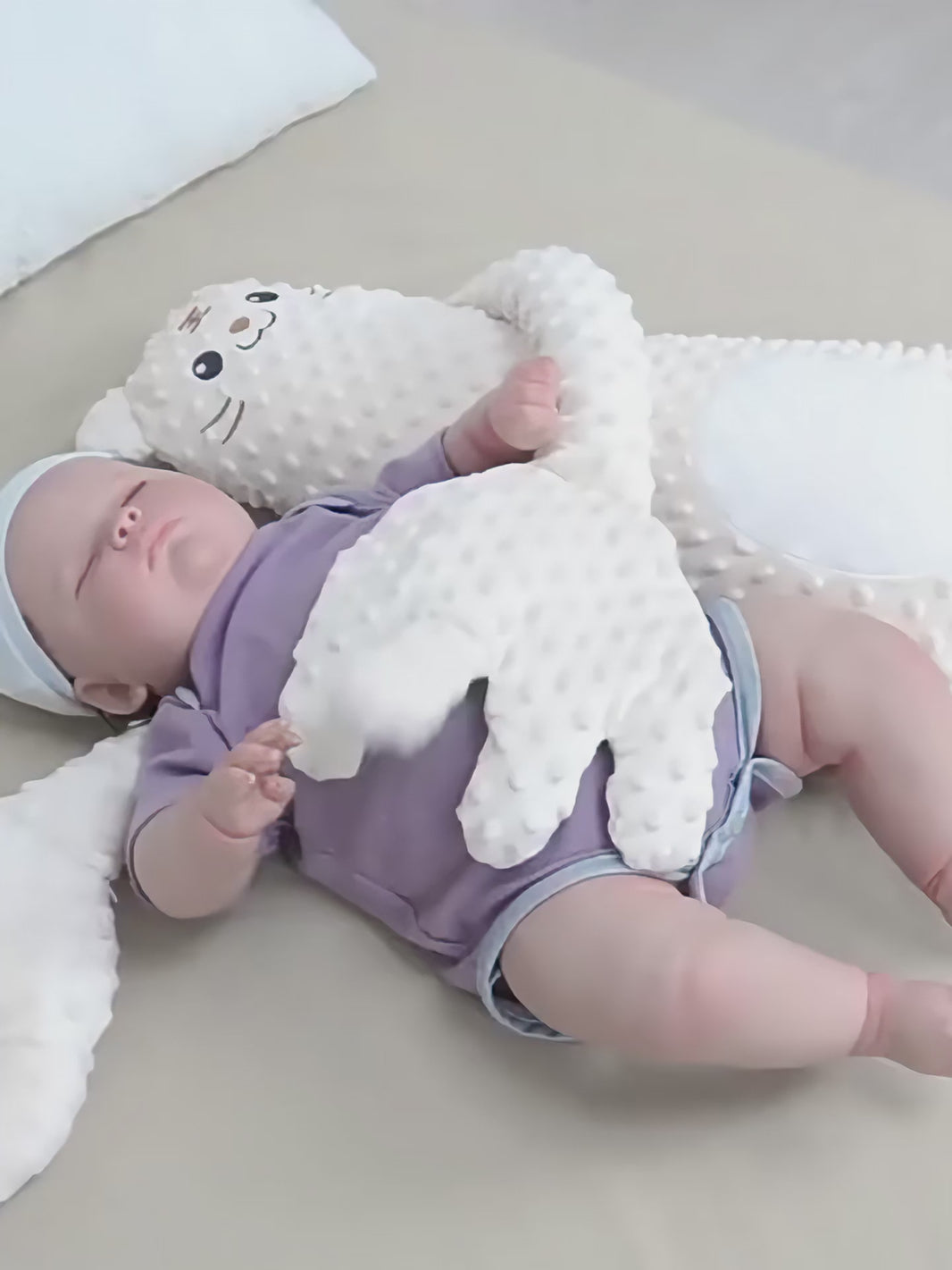 Baby Soothing Patting Pillow – Remote Controlled Plush Sleep Aid for Infants & Toddlers
