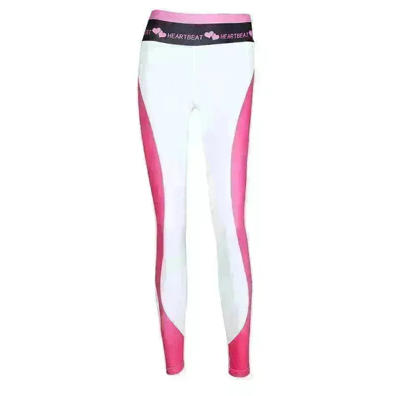 Print patchwork yoga leggings - EX-STOCK CANADA