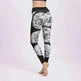 Print patchwork yoga leggings - EX-STOCK CANADA