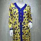 Printed Floral Abaya Dress Robe for Arab Dubai Turkey Middle East Women. - EX-STOCK CANADA