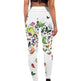 Printed Floral Butterfly Leggings High Waist Slim Yoga Pants Leggings - EX-STOCK CANADA