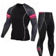 Printed long sleeve gym suit - EX-STOCK CANADA