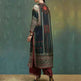 Printed Loose Middle East Print Slit Long Skirt Outfit set for Arab Turkey Women - EX-STOCK CANADA