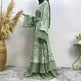 Printed Panel Top Robe Abaya Dress for Arab Dubai Turkey Middle East Women - EX-STOCK CANADA