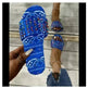 Printed Toe Flat Rivet Casual Slippers - EX-STOCK CANADA
