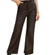 PU Loose Trousers Motorcycle Leather Straight Wide Leg Leather Pants Women - EX-STOCK CANADA