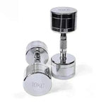 Pure Steel Home Fitness Electroplating Dumbbell Gym Equipment - EX-STOCK CANADA