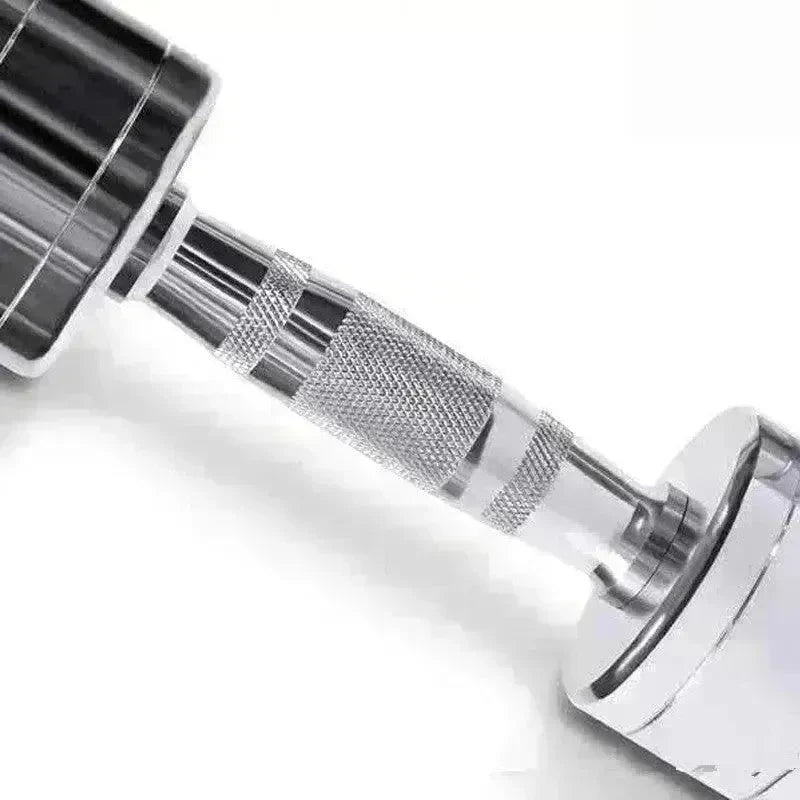 Pure Steel Home Fitness Electroplating Dumbbell Gym Equipment - EX-STOCK CANADA