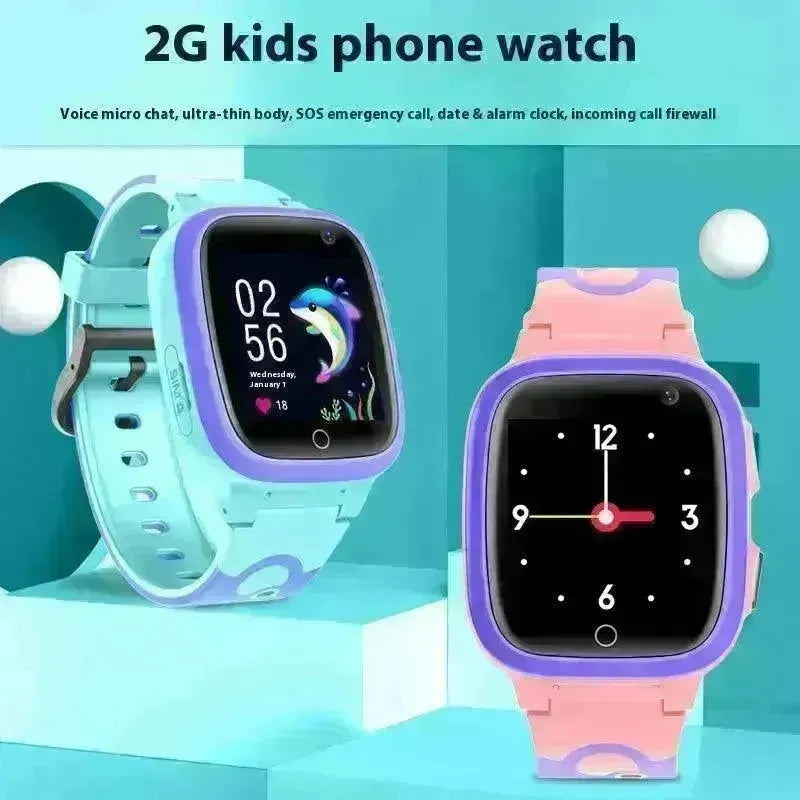 Q12S Children's Smart Positioning Watch Waterproof Photo Touch Screen Student Smart Watch - EX-STOCK CANADA
