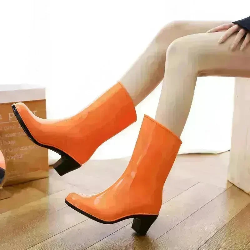 Rain Shoes With High Heels Waterproof Female Skid - EX-STOCK CANADA