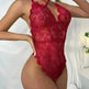 Red Lingerie Lace Pajamas Lingerie One-piece Lingerie Net Lingerie - EX-STOCK CANADA