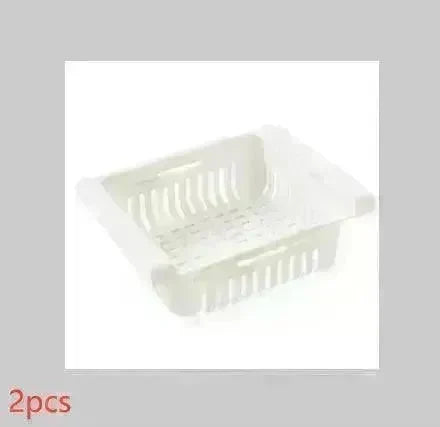 Refrigerator Telescopic Storage Basket - Modern and Stylish Organization - EX-STOCK CANADA