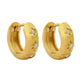 Retro Earrings Elegant Titanium Steel Women - EX-STOCK CANADA