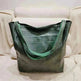 Retro Shoulder Bag Big Pocket Oil Wax Totes - EX-STOCK CANADA