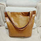 Retro Shoulder Bag Big Pocket Oil Wax Totes - EX-STOCK CANADA