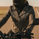 Open Road Women's Hooded Classic Leather Motorcycle Jacket 