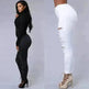 Ripped Jeans Women Skinny Trousers Casual High Waist Pencil Pants - EX-STOCK CANADA