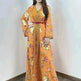 Robe Gown Women's Dress Middle East Dubai Belt - EX-STOCK CANADA