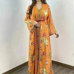 Robe Gown Women's Dress Middle East Dubai Belt - EX-STOCK CANADA