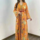 Robe Gown Women's Dress Middle East Dubai Belt - EX-STOCK CANADA