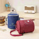 Round Insulated Lunch Box Bag Thick Aluminum Foil Lunch Box - EX-STOCK CANADA