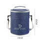 Round Insulated Lunch Box Bag Thick Aluminum Foil Lunch Box - EX-STOCK CANADA