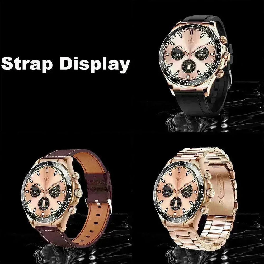 Round Screen Smart Watch EX108 Bluetooth Calling - EX-STOCK CANADA