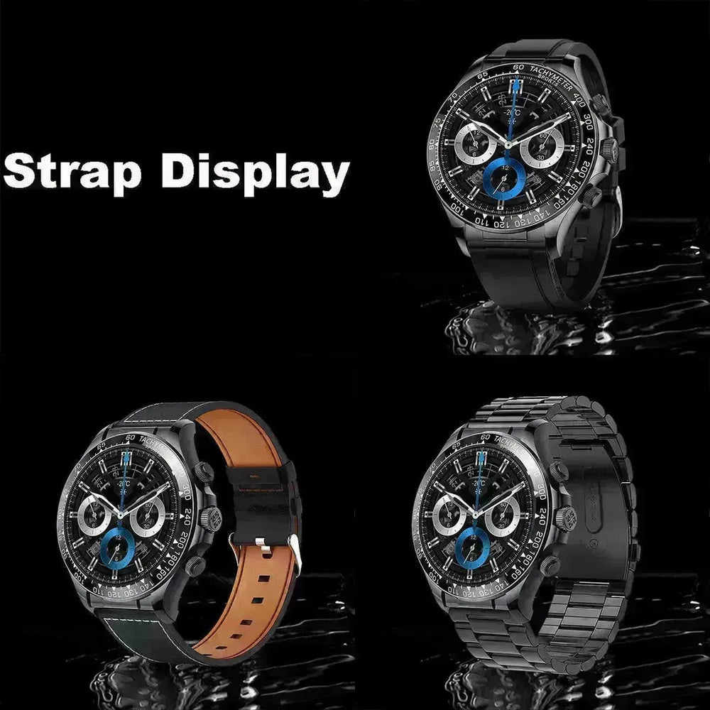 Round Screen Smart Watch EX108 Bluetooth Calling - EX-STOCK CANADA