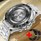 Round Screen Smart Watch EX108 Bluetooth Calling - EX-STOCK CANADA