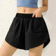 Running Quick-drying Gym Clothes Anti-failure Pocket Yoga Pants Outer Wear Training Sports Shorts Women Summer - EX-STOCK CANADA