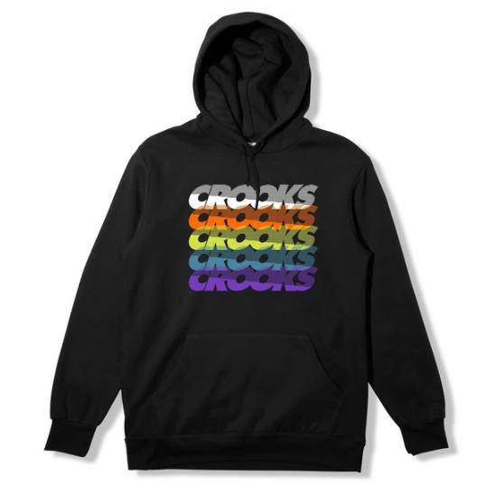 Crooks&Castles Sportex Multi - Felpa con Cappuccio da Uomo - EX-STOCK Canada