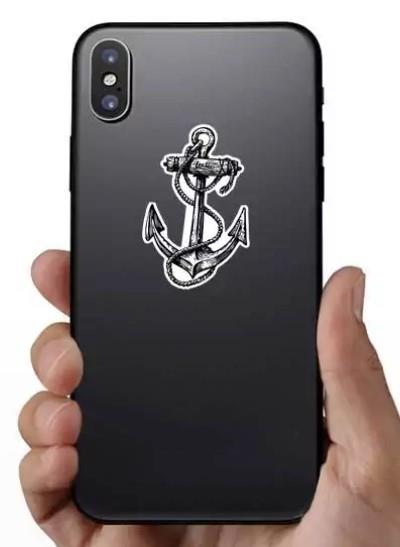 Car Sticker - Vintage Anchor - EX-STOCK Canada