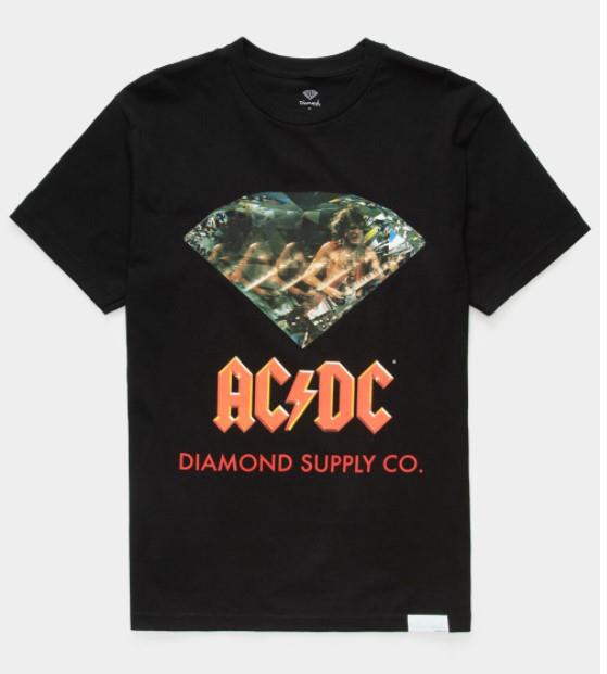 Diamond  AC/DC - Mens Tee - EX-STOCK Canada