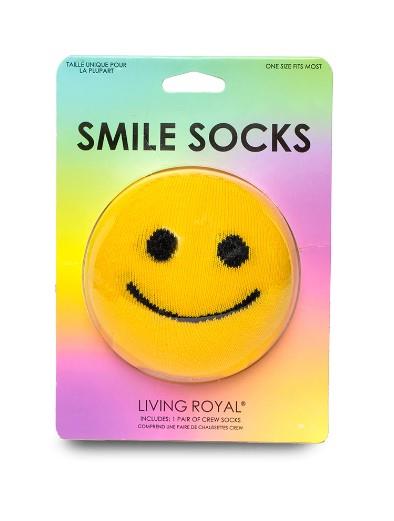 Living Royal 3D Smile - Unisex Sock - EX-STOCK Canada