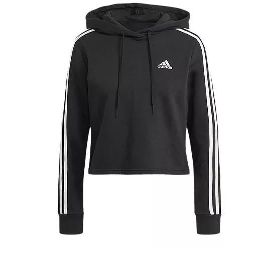 Adidas Essentials 3 bandes - Sweat à capuche court femme - EX-STOCK Canada