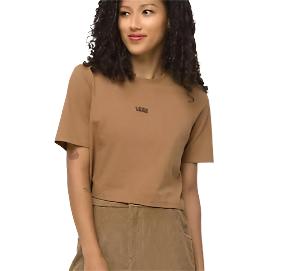 Vans Flying V Crop Crew - T-shirt corta a manica corta da donna - EX-STOCK Canada