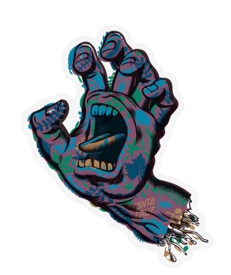 Santa Cruz LG Growth Hand - 5.5" Sticker - EX-STOCK Canada