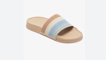 Roxy Slippy Crochet - Womens Slide Sandal - EX-STOCK Canada