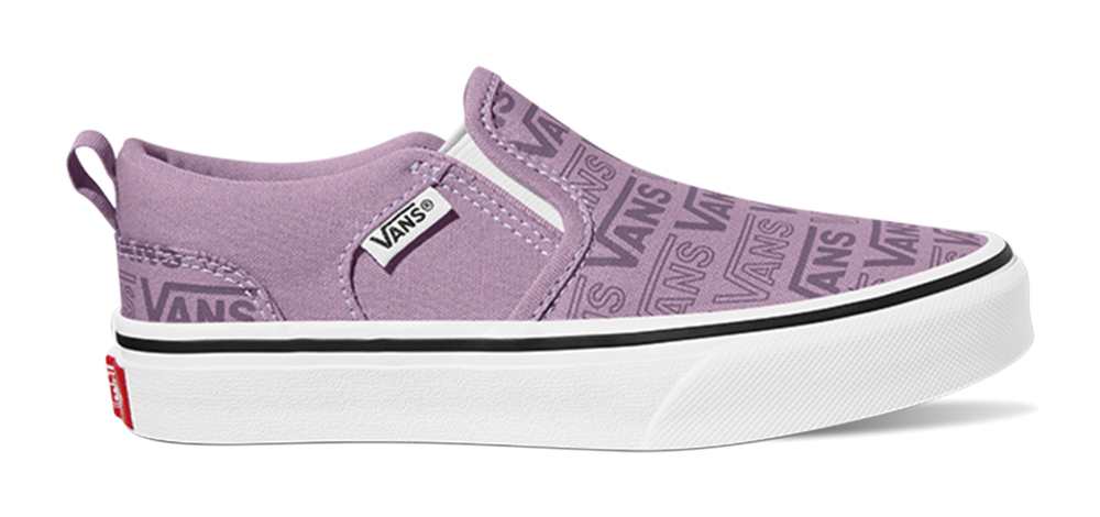 Vans Asher - Kinder Slip-On Schuh - EX-STOCK Canada