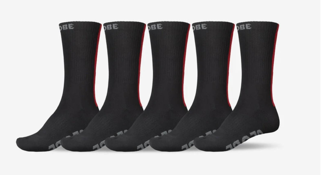 GLOBE Stripe Hi Crew - Mens Socks - EX-STOCK Canada