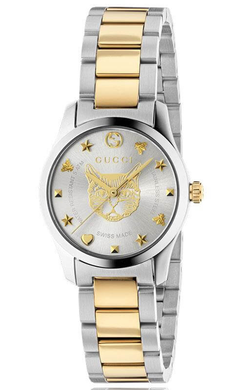 Orologio GUCCI G-Timeless con quadrante Feline YA126596 - EX-STOCK Canada