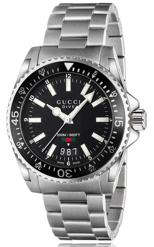 GUCCI Large Dive Mens Watch YA136301A - EX-STOCK Canada