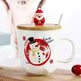 Santa Claus Christmas Tree Ceramic Cup Cartoon Mug - EX-STOCK CANADA