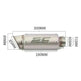 SC PROJECT Motorcycle Vehicle Modified Exhaust Pipe - EX-STOCK CANADA